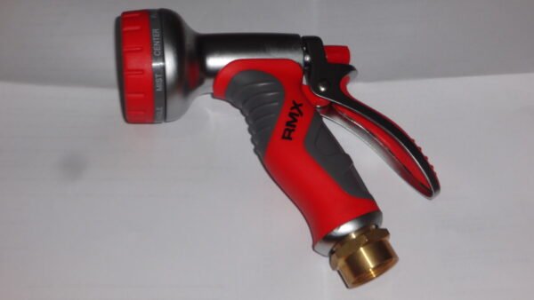 Zephyr Avagard 9 Mode Metal High performance water spray Gun Red and Silver