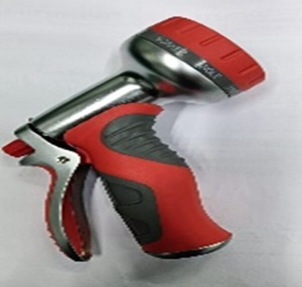 Zephyr Avagard 9 Mode Metal High performance water spray Gun Red and Silver - Image 3